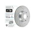 Power Stop 03-06 Mitsubishi Lancer Rear Evolution Drilled & Slotted Rotors - Pair