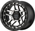 ~(37 lbs. 21X21X11)~ RECON 18x8.5 6x120.00 SATIN BLACK MACHINED (0 mm)