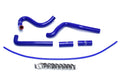HPS Performance Blue Reinforced Silicone Radiator Hose Kit Coolant for Kawasaki 94-02 KX250
