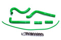 HPS Performance Blue Reinforced Silicone Radiator Hose Kit Coolant for Kawasaki 94-02 KX250