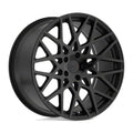 ~(35 lbs. 20X20X11)~ TSW VALE 18x9.5 5/120 ET35 CB76.1 DOUBLE BLACK - MATTE BLACK W/GLOSS BLACK FACE