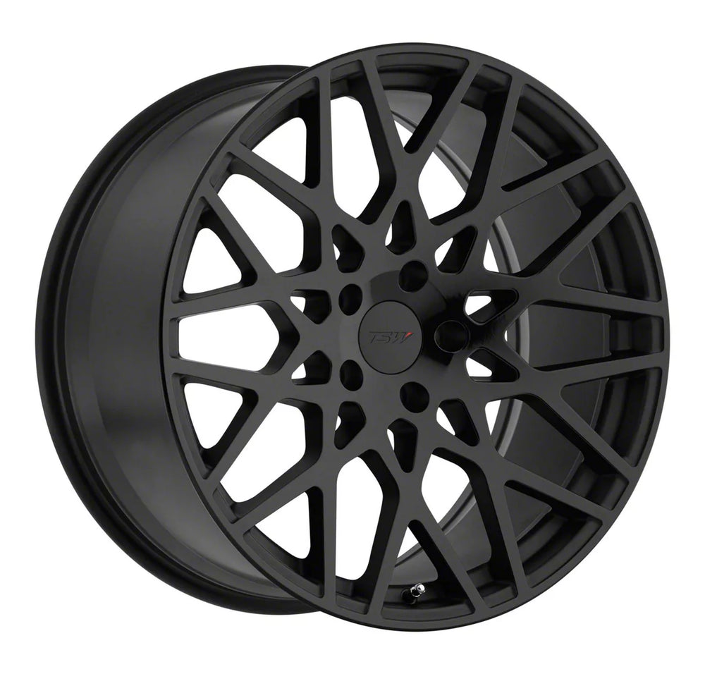 TSW Alloy Wheels black auto part