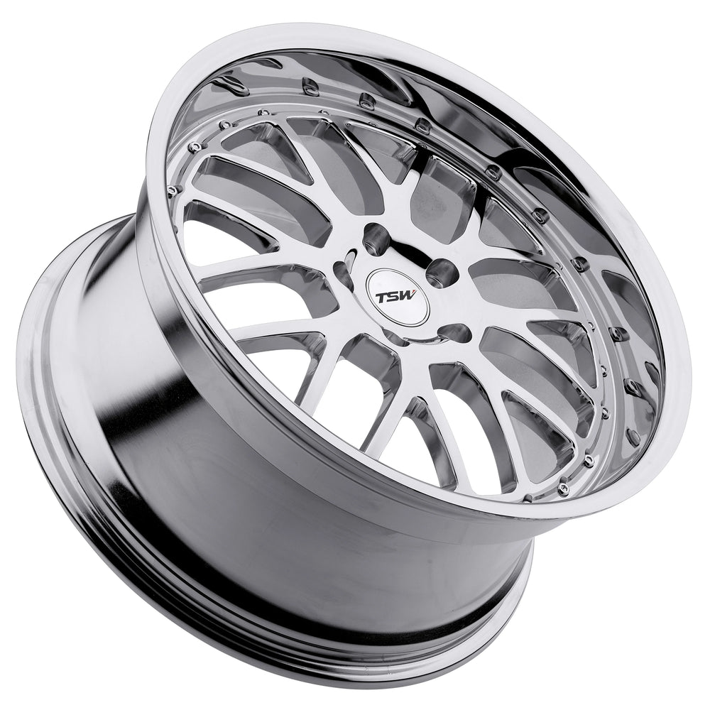 TSW Alloy Wheels black auto part