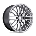 TSW Alloy Wheels silver auto part