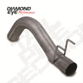Exhaust Pipe 4 Inch 94-00 Silverado/Sierra 2500/3500 6.5L Diesel First Section Only Single Pass Exhaust Tail Pipe Diamond Eye