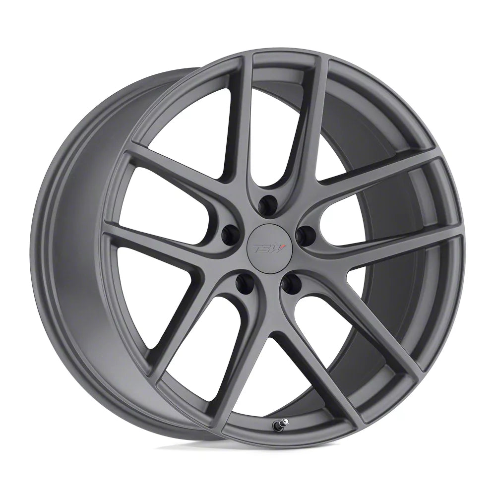 ~(35 lbs. 20X20X11)~ TSW GENEVA 18x9.5 5/120 ET39 CB76.1 MATTE GUNMETAL