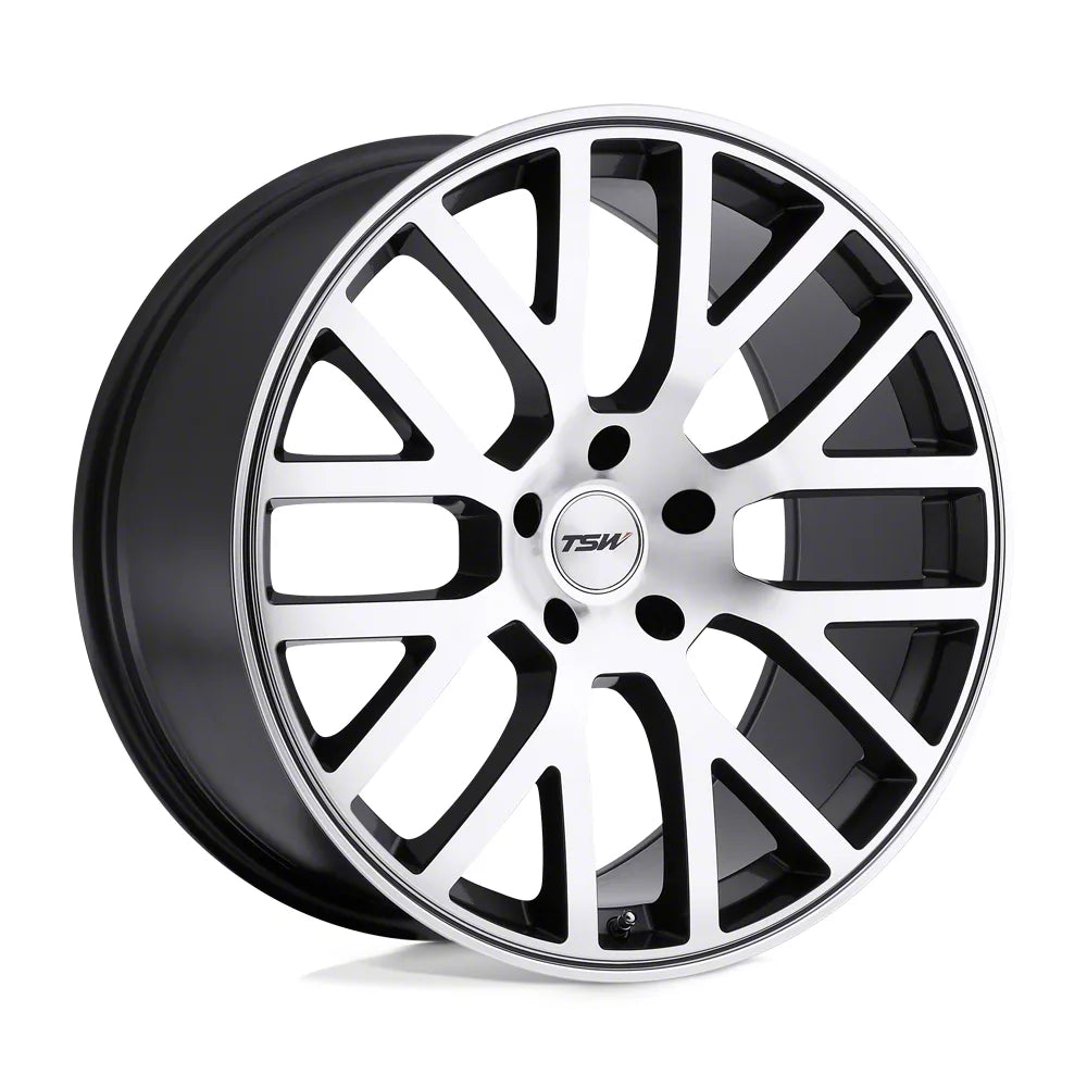 ~(35 lbs. 20X20X11)~ TSW DONINGTON 18x9.5 5/120 ET20 CB76.1 GUNMETAL MIRROR CUT FACE/GUNMETAL LIP