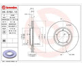 Brembo 87-88 Porsche 924/84-86 944 Front Premium OE Equivalent Rotor