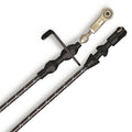 36IN VINTAGE SERIES BLOWER DRIVE THROTTLE CABLE BLK WRAP W/BLUE TRACERS