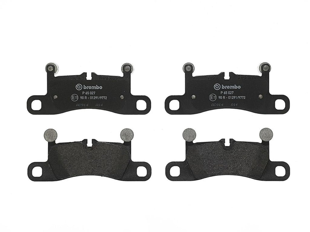 Brembo 11-18 Porsche Cayenne/11-17 Volkswagen Touareg Rear Premium Low-Met OE Equivalent Pad