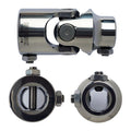 Borgeson Pol. Stainless Single U-Joint