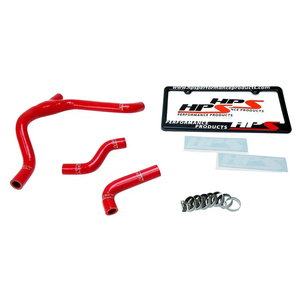 HPS Performance Red Reinforced Silicone Radiator Hose Kit Coolant for Suzuki 07-09 RMZ250