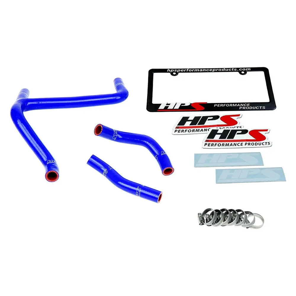 HPS Performance Blue Reinforced Silicone Radiator Hose Kit Coolant for Suzuki 10-11 RMZ250