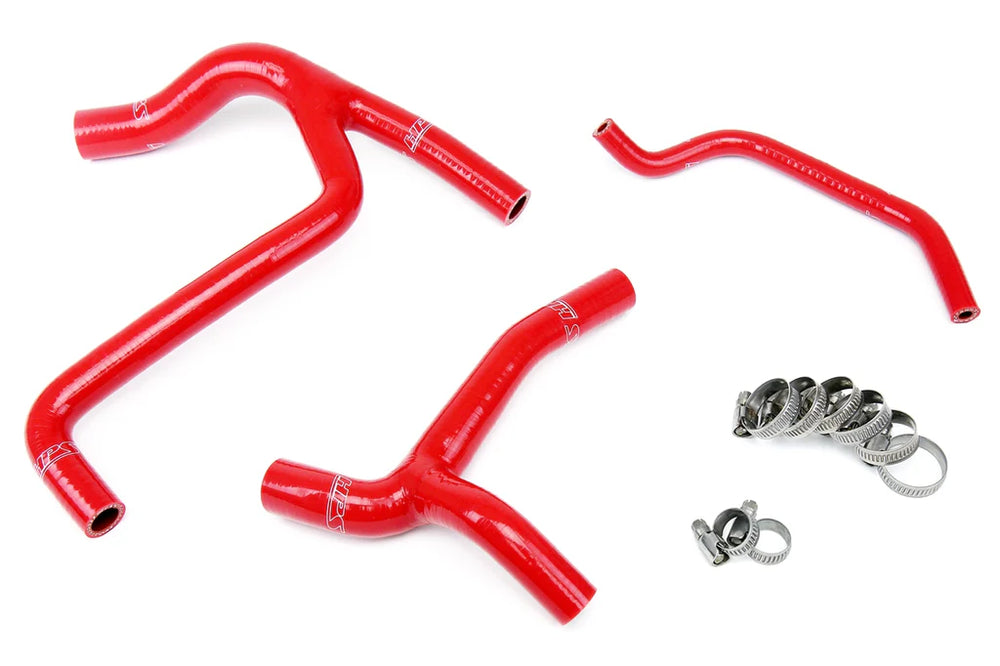 HPS Performance Red Reinforced Silicone Radiator Hose Kit Coolant for Kawasaki 2009 KX450F