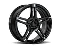 451 17X7.5 5-100 BLACK