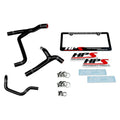 HPS Performance Black Reinforced Silicone Radiator Hose Kit Coolant for Kawasaki 10-12 KX450F