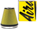 Airaid Universal Air Filter - Cone 6in Flange x 7in Base x 4-3/8in Top x 7in Height - Synthaflow