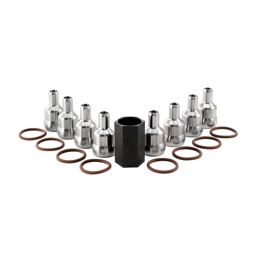 Pacific Performance Engineering 03-07 Ford 6.0L Powerstroke High-Pressure Oil Rail Ball Tube Kit
