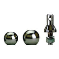 SET 1IN STAINLESS STEEL W/ 2IN & 25/16IN BALLS