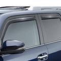 WeatherTech 10+ Toyota 4Runner Front and Rear Side Window Deflectors - Dark Smoke