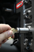 Gen-Y InfiniteRule (2) 5/8in x 3-5/8in Hitch Locks (1) 5/8in x 3-1/8in 2.5in Receiver Lock w/6 Keys