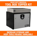 24" SMOOTH ALUMINUM TOOLBOX TRAY