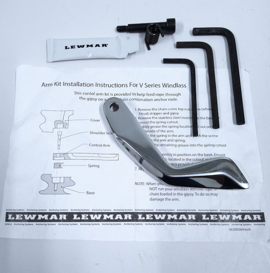 LEWMAR control arms