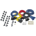 Moroso Universal Ignition Wire Set - Blue Max - Spiral Core - Unsleeved - Straight - Black