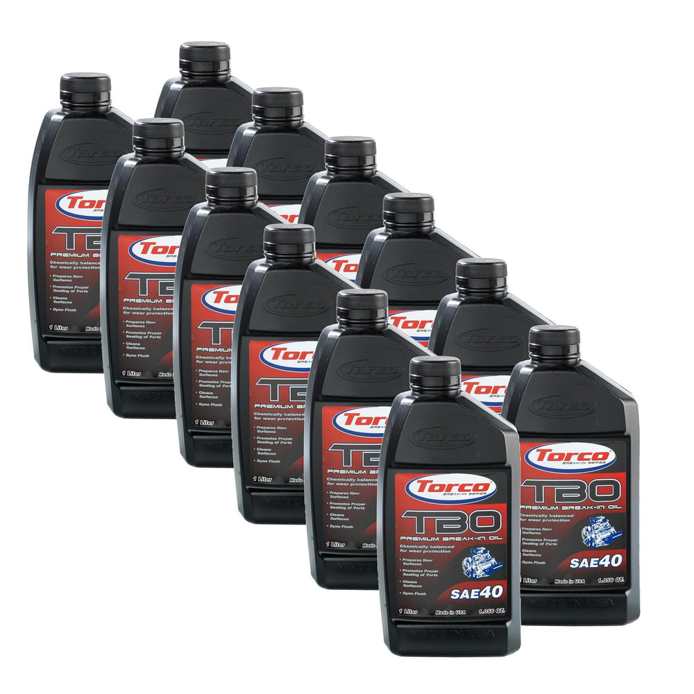 TBO 40w Premium Break-In Oil Case/12-1 Liter