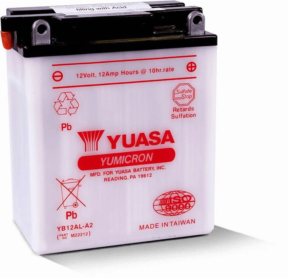 Yuasa YB12AL-A2 Yumicron 12-Volt Battery