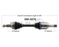 NEW CV AXLE