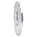 DFC 81-84 Toyota Starlet Front Left Drilled & Slotted Silver Brake Rotor