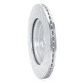 DFC 10-25 Buick LaCrosse Rear Left Drilled & Slotted Silver Brake Rotor
