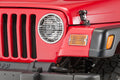 Headlight / Tail Light Guard Set 1997-2006 TJ Wrangler Headlamp/Tail Lamp/Turn Signal Guards Billet Stainless Steel RT Off Road