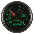 Autometer GS 52mm 30 In Hg.-Vac/30 PSI Mechanical Vacuum/Boost Gauge