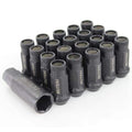 Wheel Mate Muteki SR48 Open End Lug Nuts - Black 12x1.25 48mm