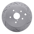 DFC 15-21 Subaru WRX Rear Left Drilled & Slotted Geoperformance Rotor