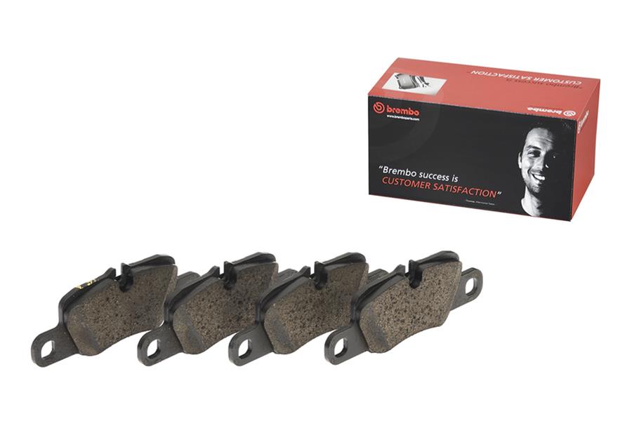 Brembo 15-16 Porsche 911/10-20 Panamera Rear Premium Low-Met OE Equivalent Pad
