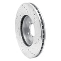 DFC 05-12 Ford Escape Front Left Drilled & Slotted Silver Brake Rotor