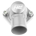 ALUMINUM WATER NECK 1.25IN HOSE FOR BBF ENGINE (427/460 CI) CLEAR