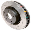 DFC 92-97 Subaru SVX Front Right Drilled & Slotted Silver Brake Rotor