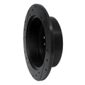 R1 04-10 Toyota SIENNA Rear Right Drilled & Slotted Black Brake Rotor