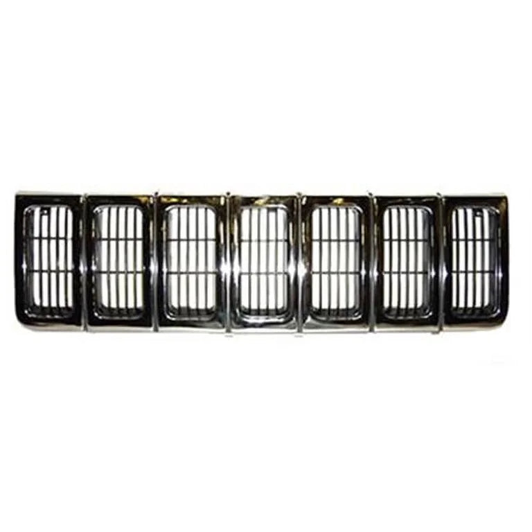 GRILLE CHR/BLK GRAND CHEROKEE 9698