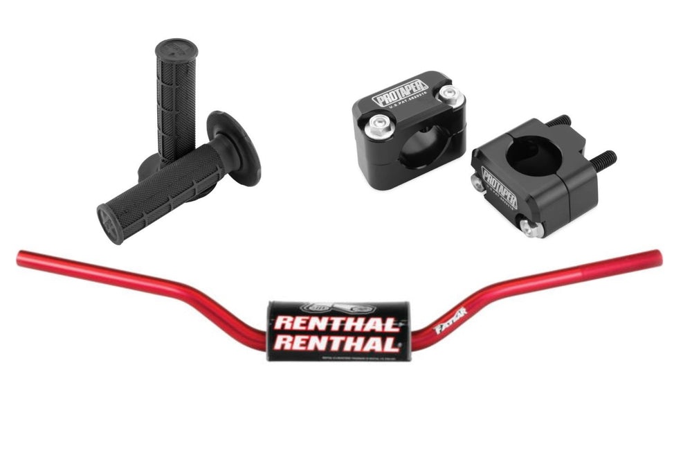 Renthal 17-18 KTM Enduro/ Ricky Johnson/ CR High Fatbar - Red