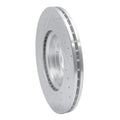 R1 Concepts Brake Rotor Drilled and Slotted Silver Fits Mazda 3