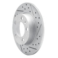 DFC 98-24 Audi Tt Rear Right Drilled & Slotted Geoperformance Rotor