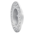 DFC 98-24 Audi Tt Rear Right Drilled & Slotted Geoperformance Rotor