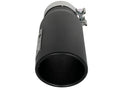 aFe MACH Force-Xp 409 Stainless Steel Exhaust Tip 3.5 In x 4.5in Out x 12in L Clamp-On