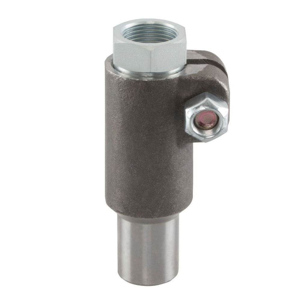 DOUBLE ADJUSTER TUBE ADAPTER 1 1/4 INCH14 LEFT HAND THREAD 1.5 INCH ID TUBE