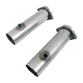 BBK 2-1/2in Universal Flared Exhaust Flow Tubes